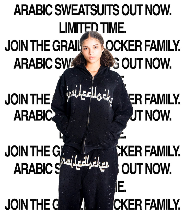 Arabic Grailed Locker Zip Up