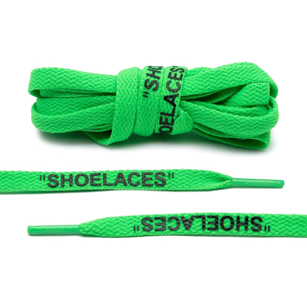 Green "SHOELACES"