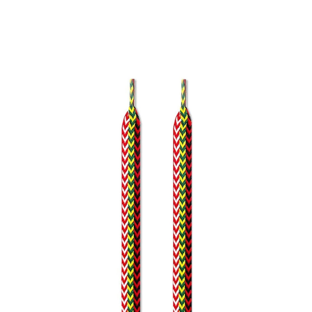 Dark Multi Zig-Zag Shoelaces