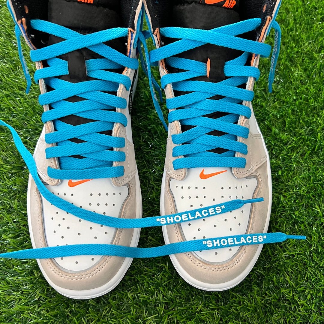 Teal "SHOELACES"