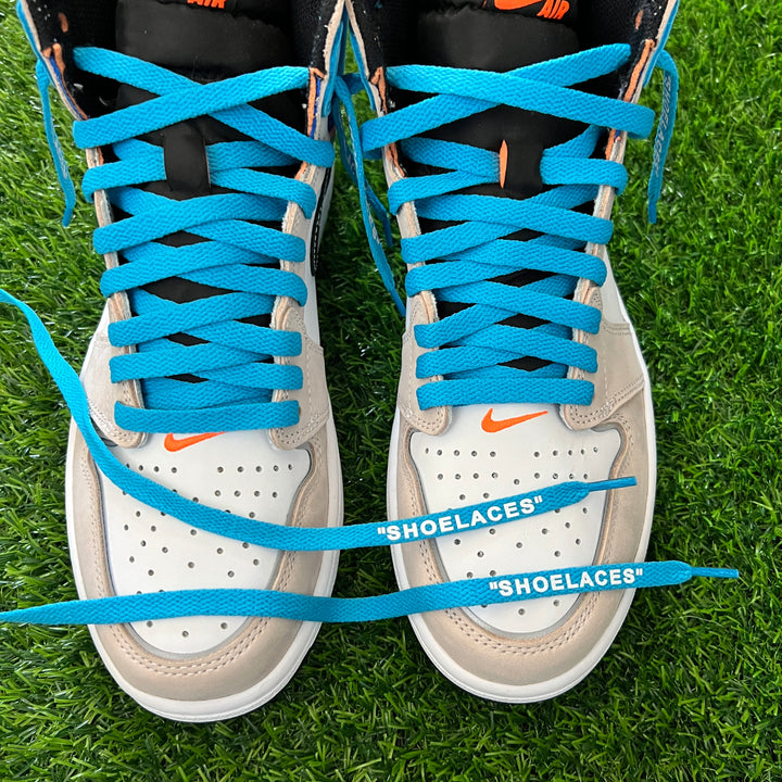 Teal "SHOELACES"