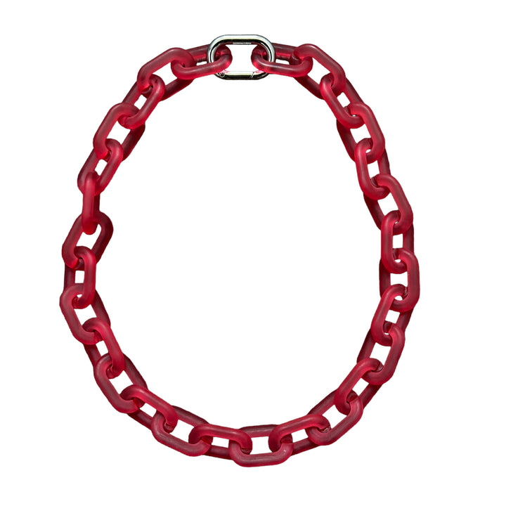 Red X-Ray Link Necklace