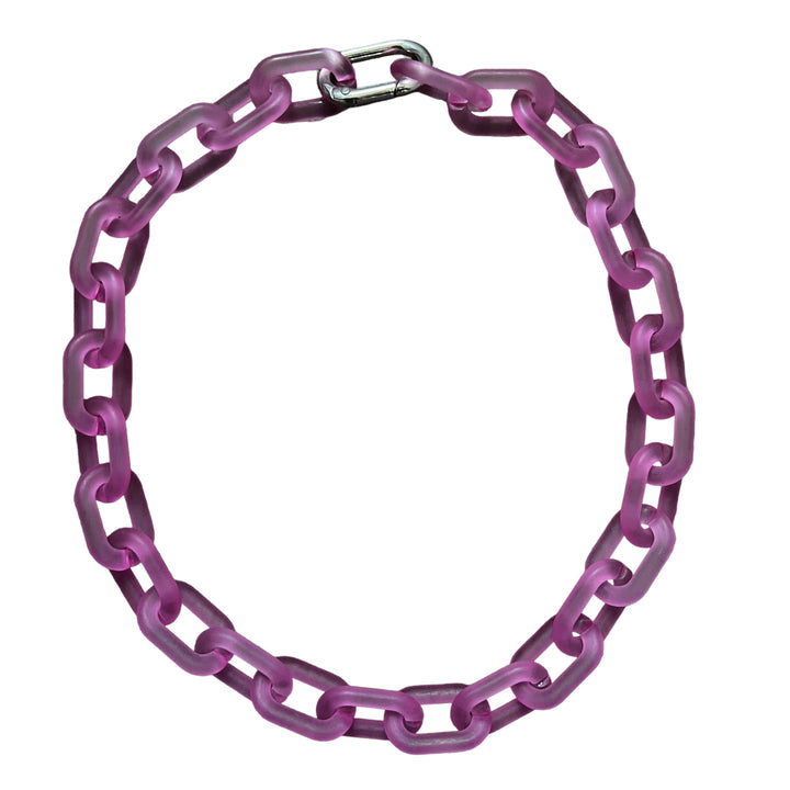 Pink X-Ray Link Necklace