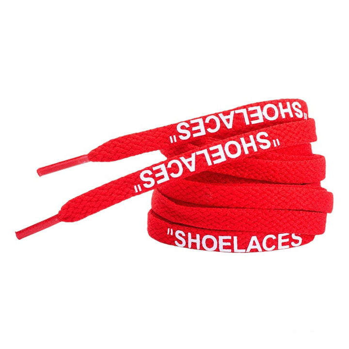 Red "SHOELACES"